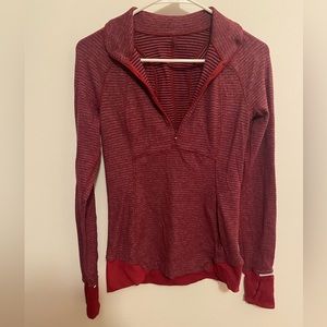 lululemon 3/4 zip